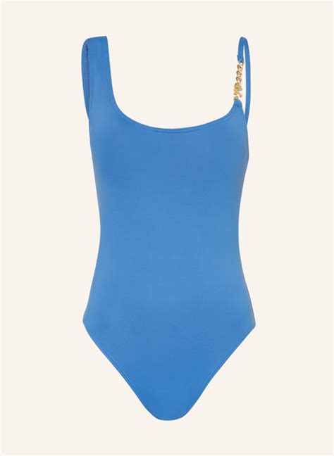 michael kors blue swimsuit|Women's Blue Swimwear .